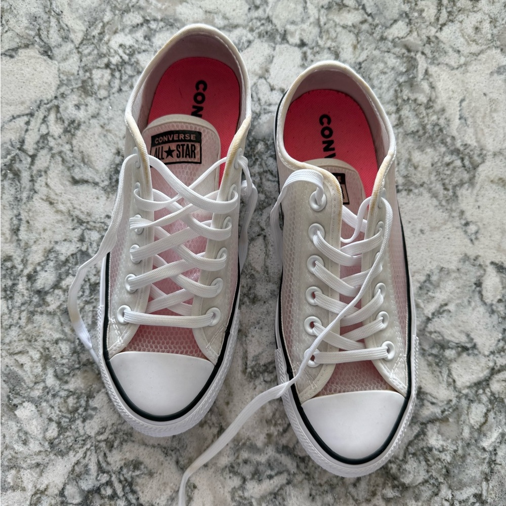 Converse Low-Top Sneakers in White